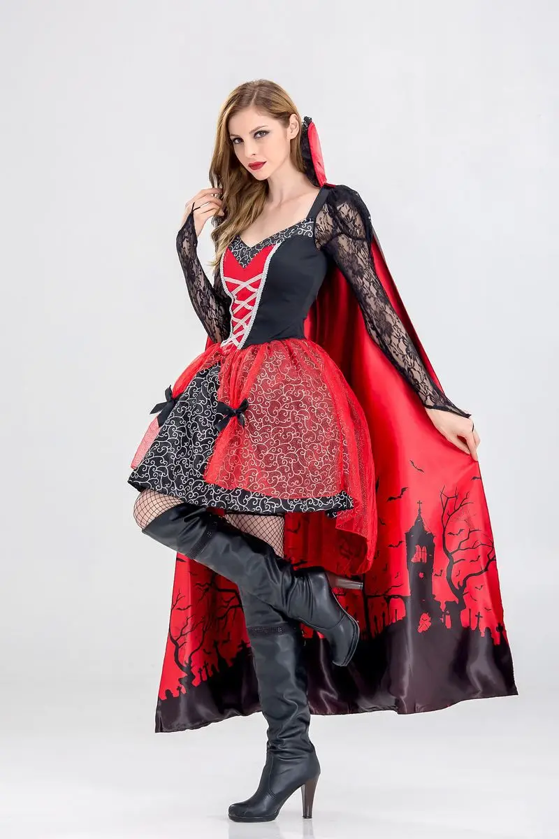 Déguisement Reine Démone Gothique Femme – photo 7