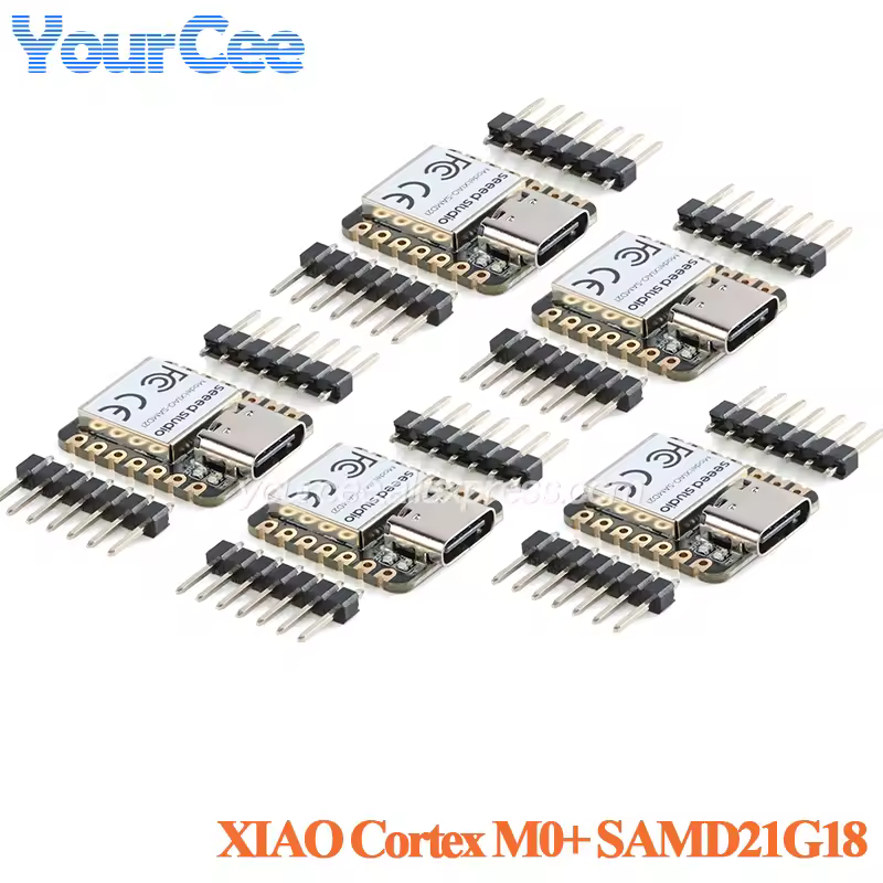 5pcs/1pc Seeeduino XIAO SAMD21G18 Nano Seeed Cortex M0 32 Bit Microcontroller Development Board Module for Arduino Type-C