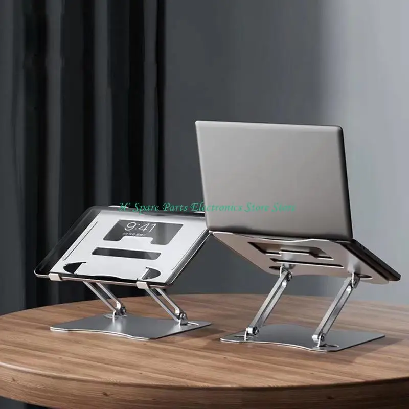 SZ Foldable Computer Lifting Aluminum Laptop Stand, Ergonomic Lightweight and Sturdy Heat Dissipation for 11-17