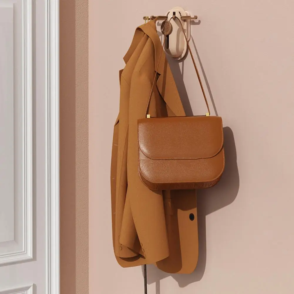 Bedroom Retractable Hook 5-claw Retractable Wall Hook Drill-free Adhesive Kitchen Utensil Hanger Bathroom Storage Organizer