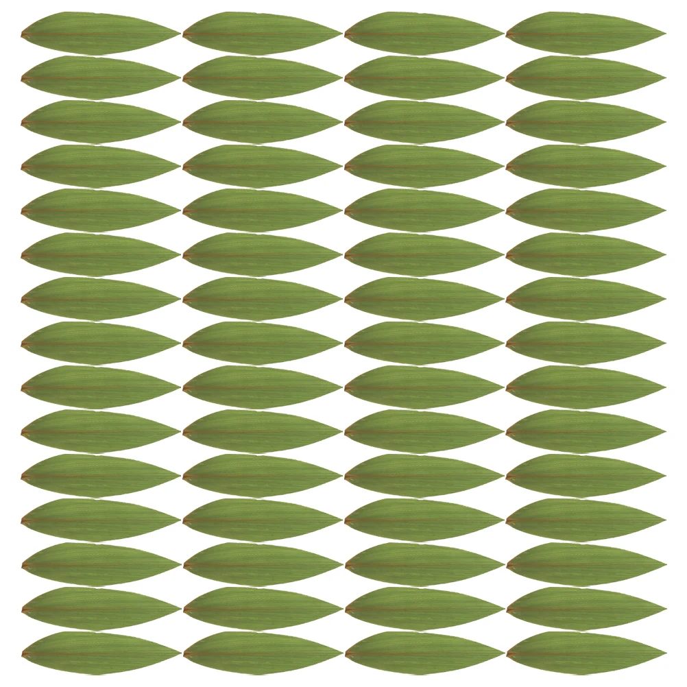 

200pcs Bamboo Leaf Arrangement Sushi Decor Grass Food Separator Leaves Sashimi Dish Cake Japanese Plating Accessories Kitchen