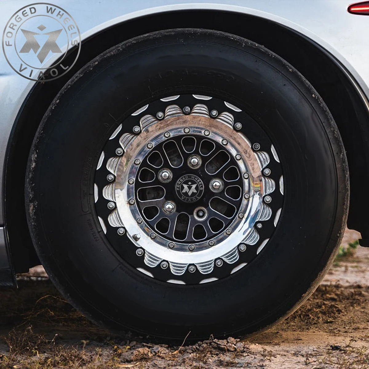 15 17 Inch True Beadlock Drag Racing Forged Wheels Multiple PCD Sizes