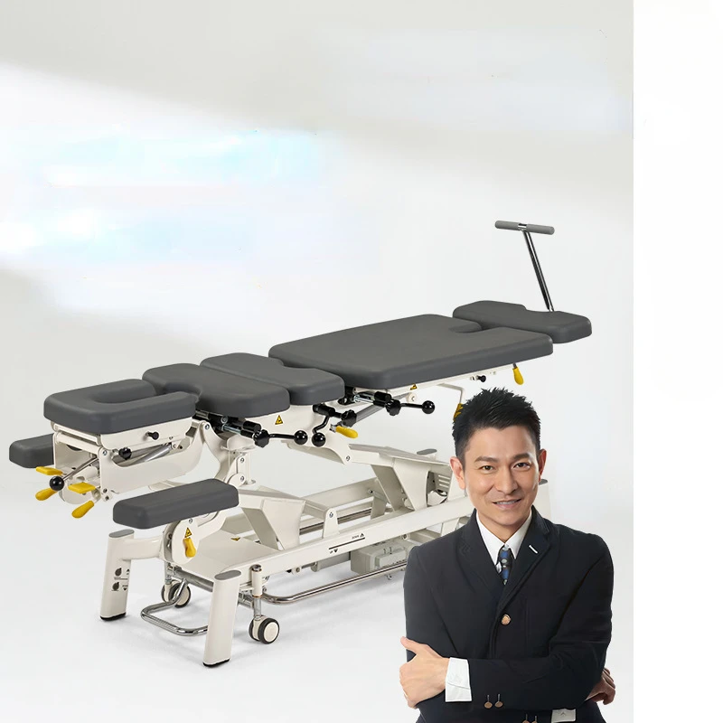 American Spinal Correction Bed Electric Lifting Physiotherapy Spine Correction Bone Setting Bed Diagnosis and Treatment Bed