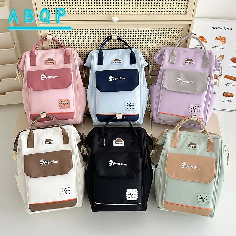 Diaper Bag Backpack Luxury Brand Cartoon Fashion Baby Diaper Bag Backpack Large Capacity Multi-function Light Go Out Baby Bag