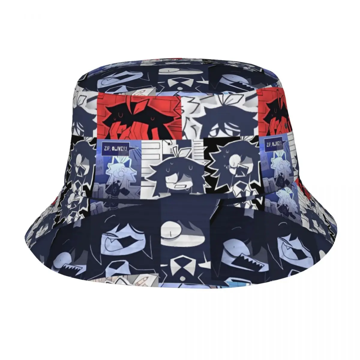 Sombrero de cubo para hombre y mujer, gorro de viaje de verano de Anime Miss Circle, gorra de pesca, papel fundamental, educación, regalos de cumpleaños Ispoti