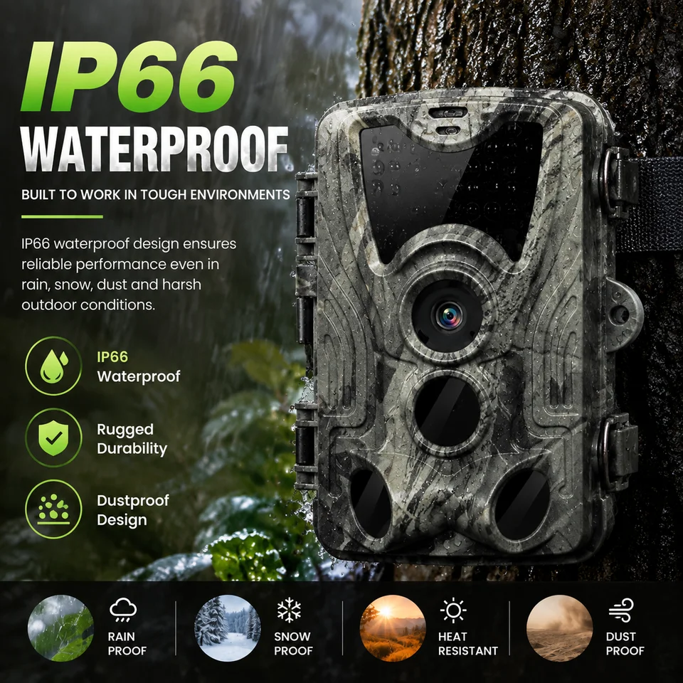 Suntekcam HC-801LTE 4G Wireless Trail Camera 20MP Night Vision