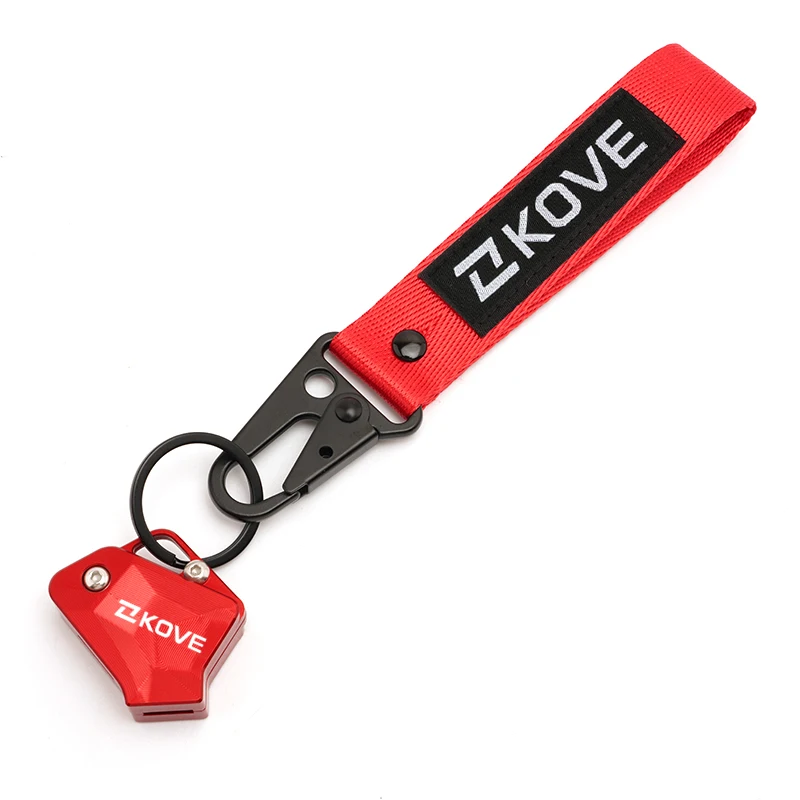 Motorcycle Aluminium accessory Embroidery Keyring Key Chain Cover Case Shell For Kove 800x 525X 450RR 800 525 X 450 RR X5