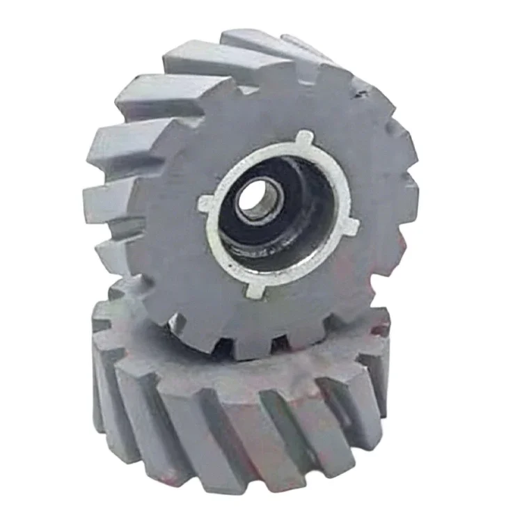 

Rubber Roller For Edge Banding Machines 62 Mm X 8 Mm X 23 Mm With Sealed Bearing For Dust And Debris Resistance