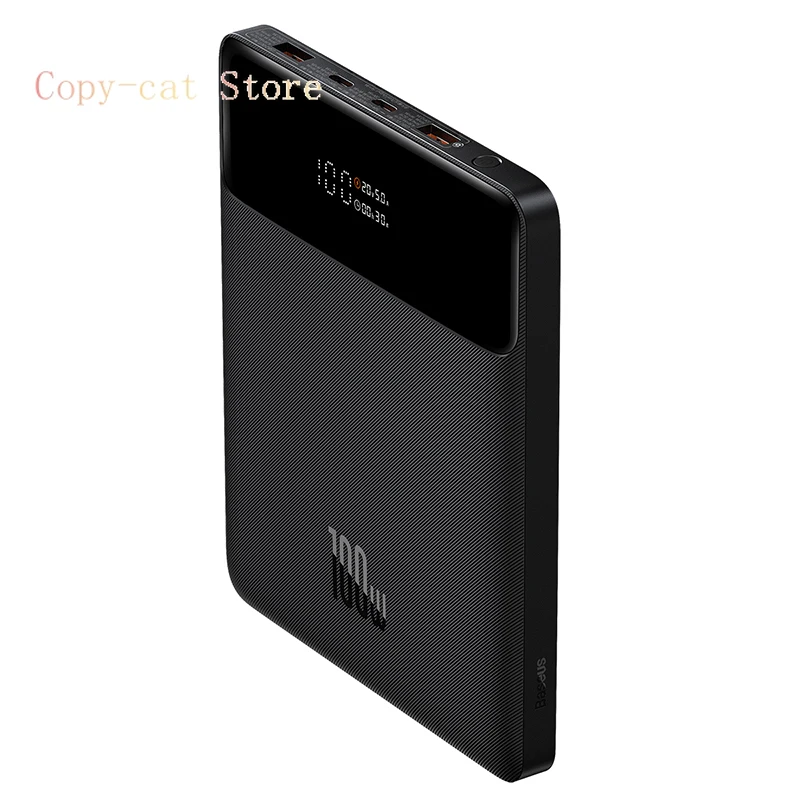 100W power bank 20000mAh large-capacity PD fast charging mobile power supply, suitable for Apple brand mobile phones,