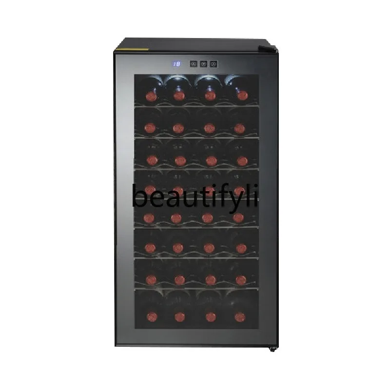 

JC-78SW Electronic Red Wine Refrigerated Cabinet Small Single Door Household Constant Temperature Moisture Red Wine Cabinet