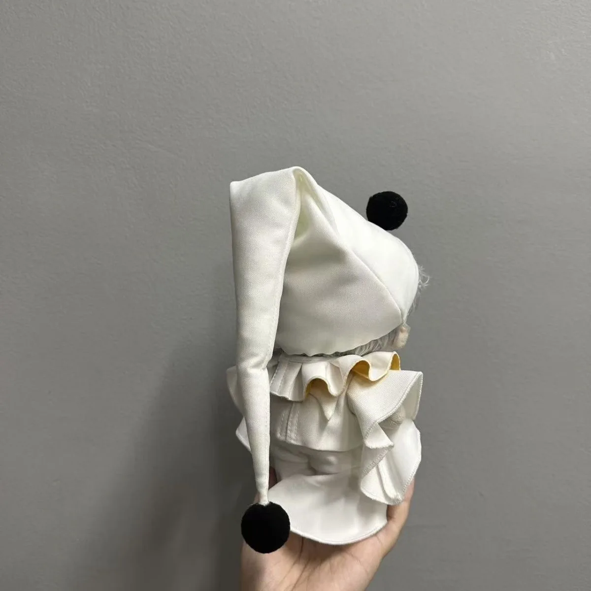 Original Freak Circus Pierrot Cosplay Cotton Doll 10cm Fan Fiction Action Figure Ultra Soft Stress Relief view 4