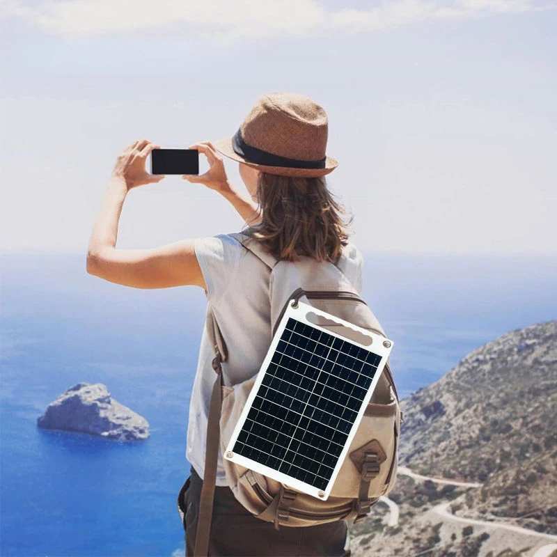 10W USB flexible solar charging board ultra-thin mobile phone Bluetooth headset power bank solar panel  solar phone charger