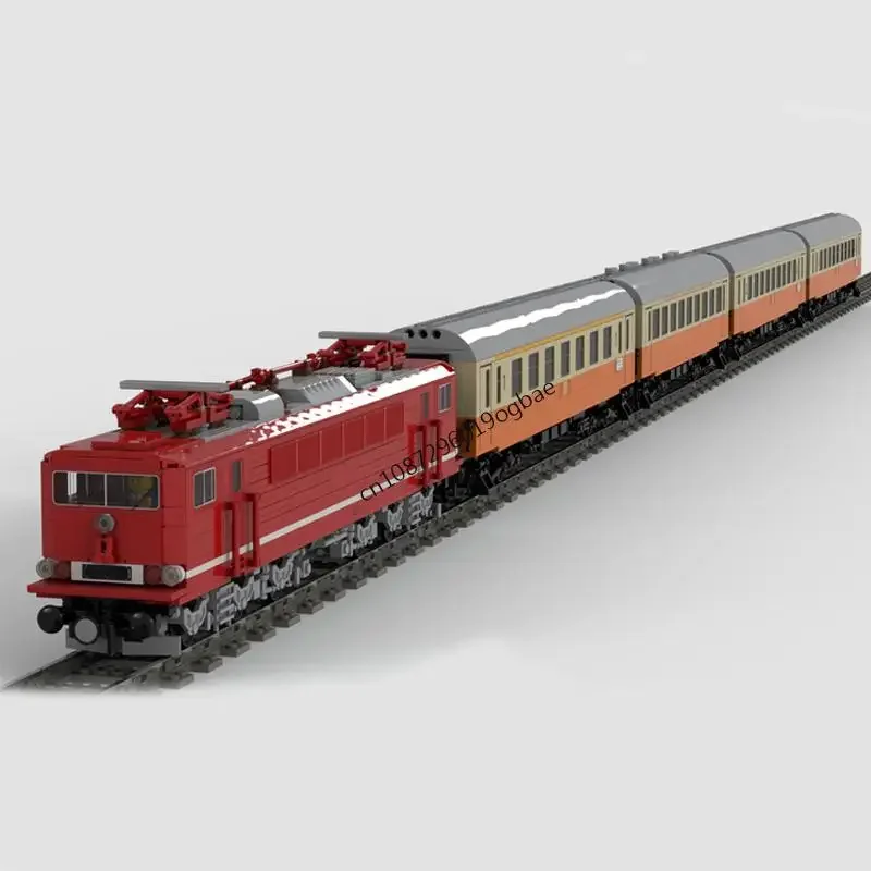 

Новинка, 4432 шт., городские технические железнодорожные пути, Moc Br250, городская экспресс-модель, строительные блоки, креативные идеи «сделай сам», детские игрушки, подарки