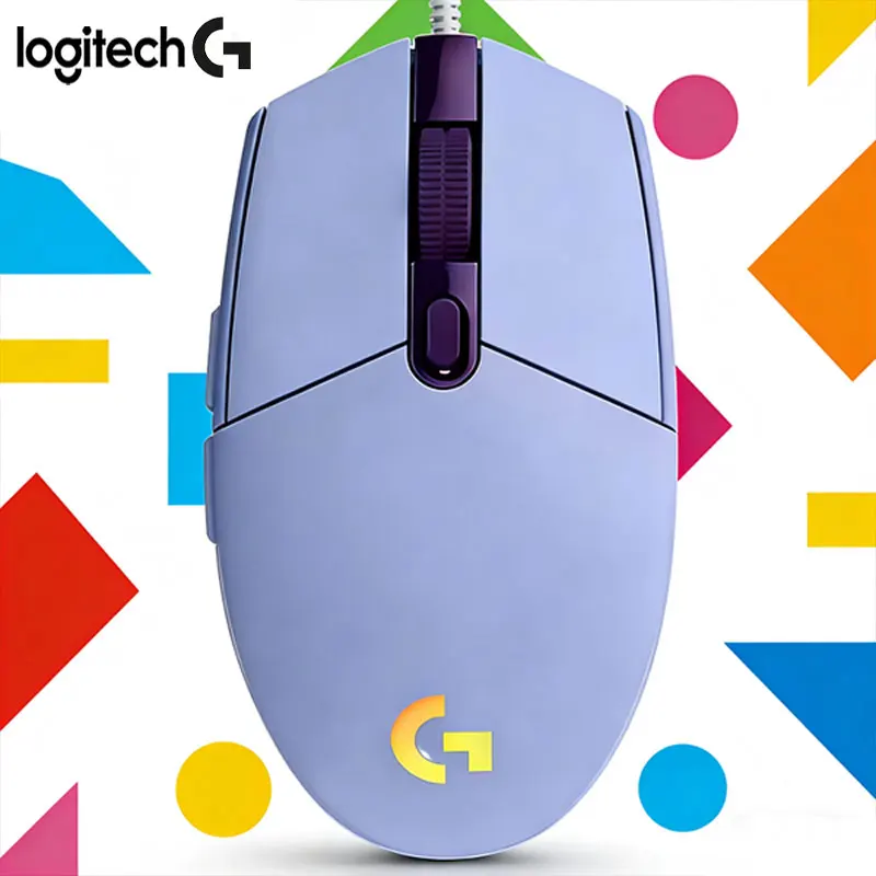 

Logitech G102 Wired Gaming Mouse Lightweight Design High Response 8 Programmable Buttons Compatible with PC