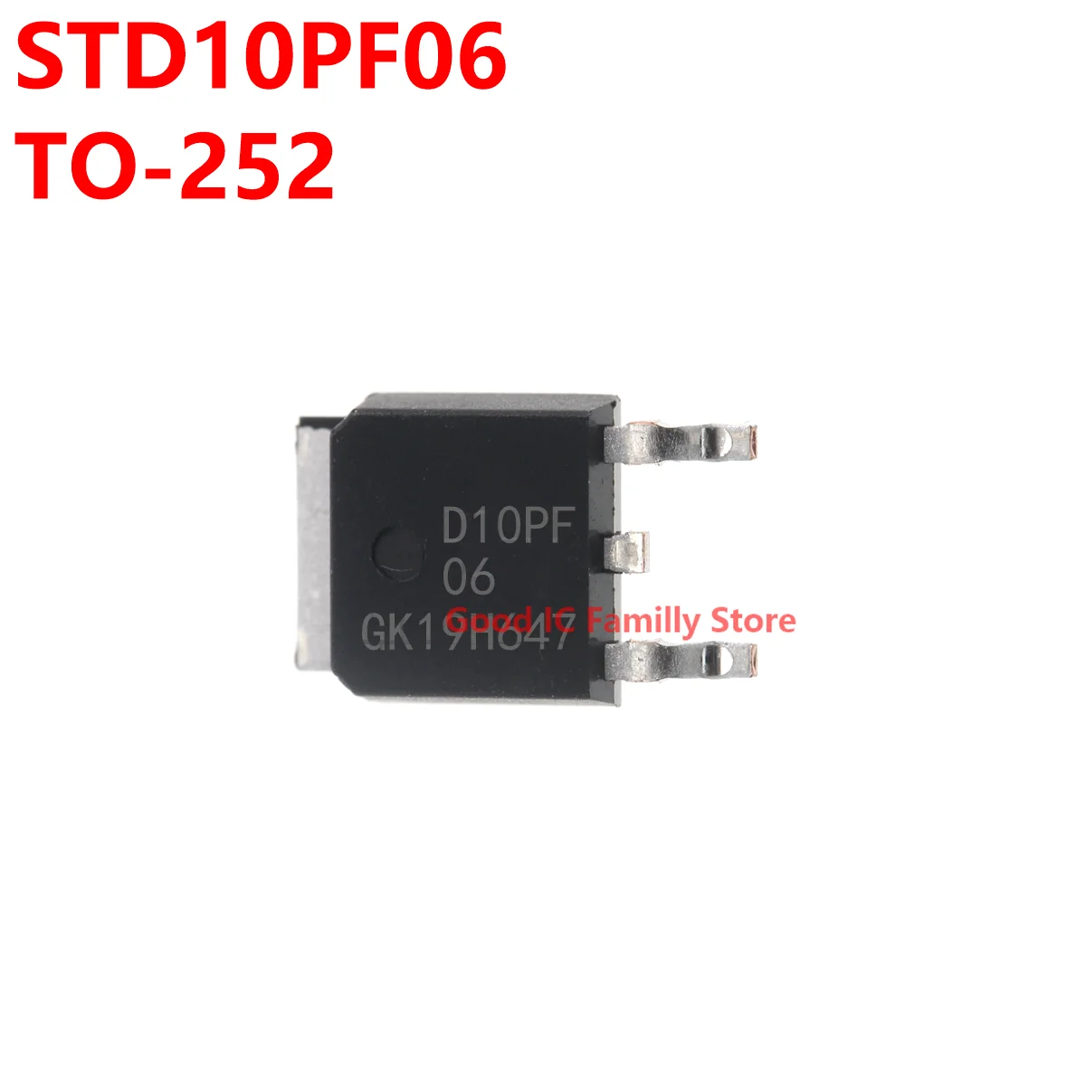 

10PCS STD10PF06 TO-252