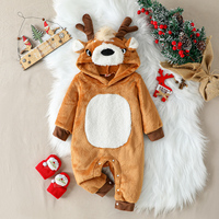 2025 New Style Baby Boys/Girls Autumn/ Spring Long Sleeve Animal Costume Cute Jumpsuit Pullover For Unisex 0-1Y  Romper