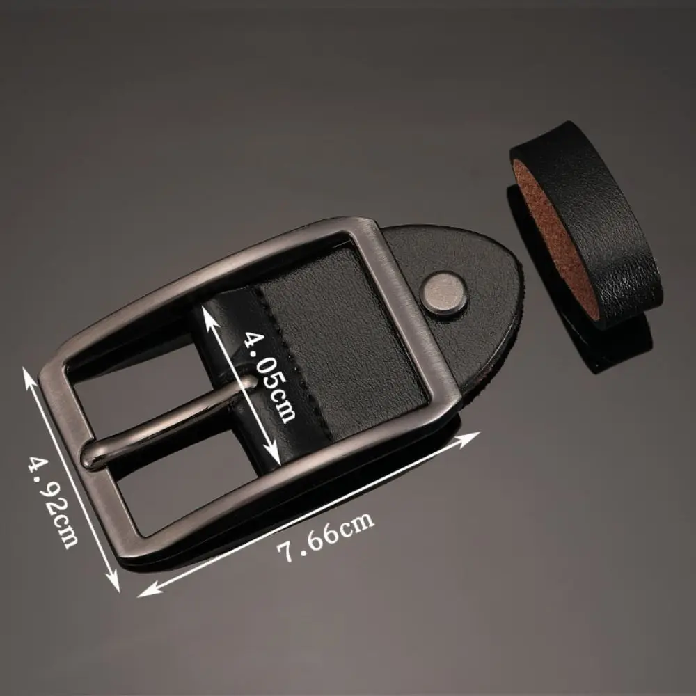 Aksesori Pria Gesper Sabuk Buatan Tangan DIY Aloi Gesper Pengganti Sabuk Dapat Disesuaikan Modis