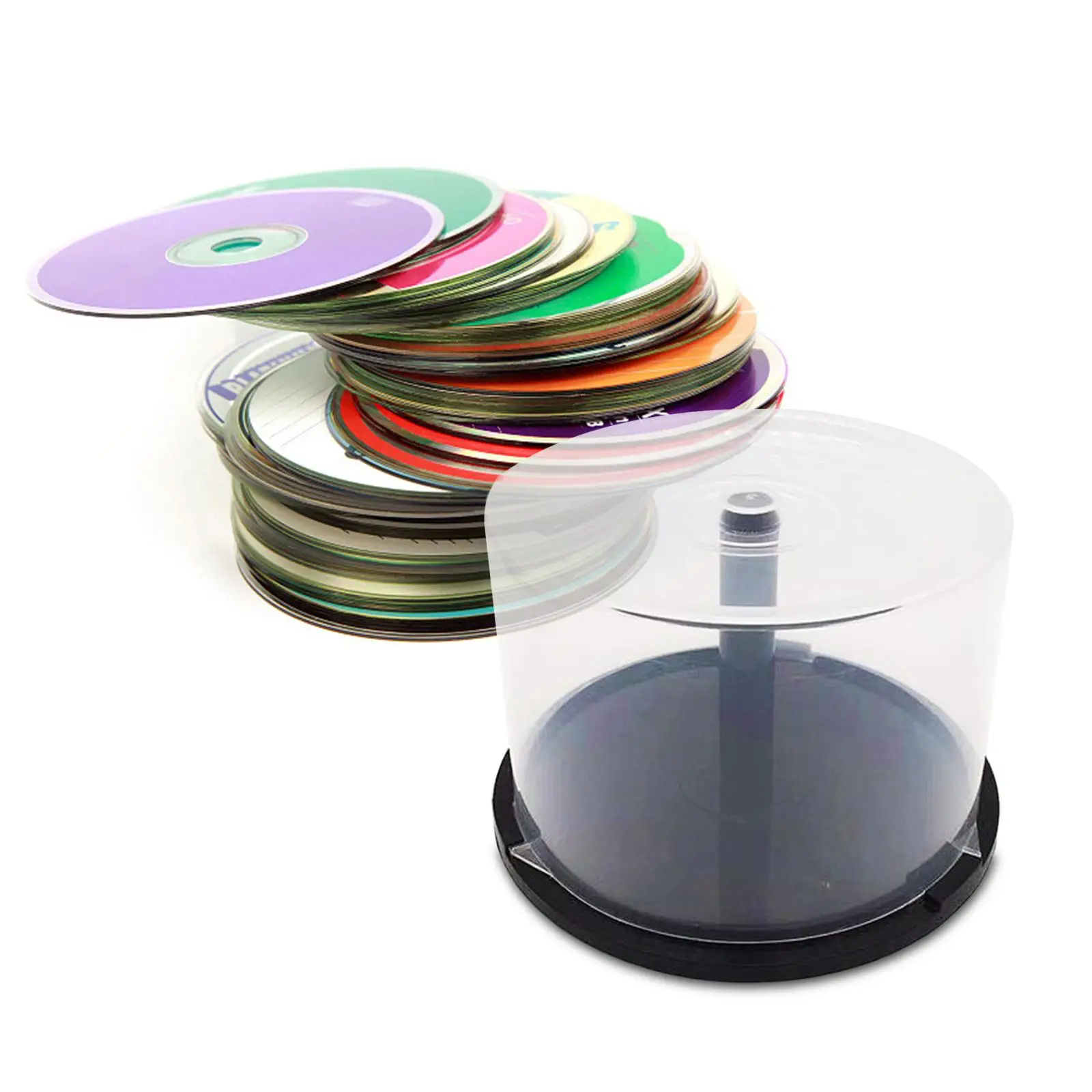 Empty CD Storage Rack Container Accessory for CD Collection 13.8x8.5cm