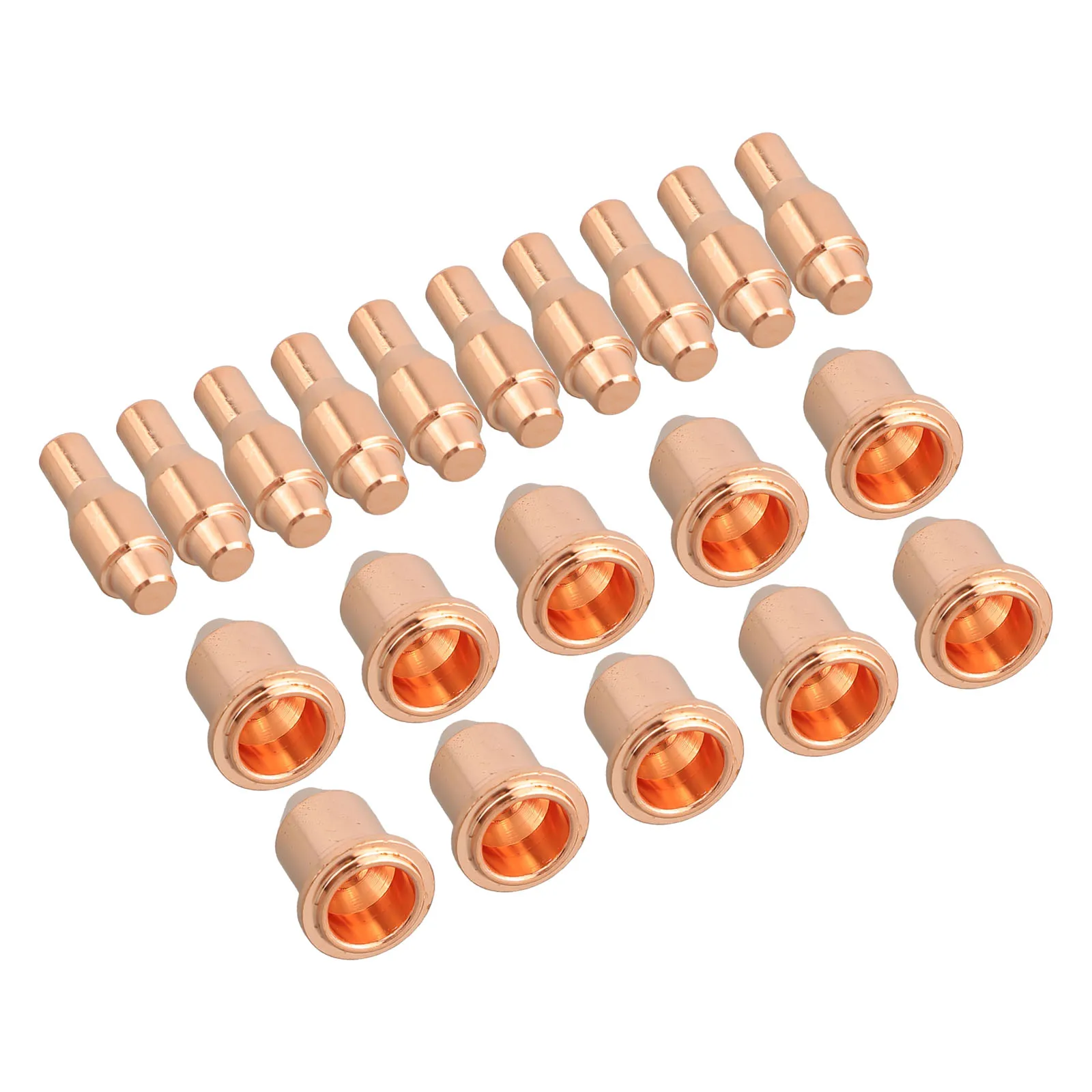 

20pcs Plasma Cutting Nozzle Tips Electrodes For IPT-45 PT-45 Cutting Torch Plasma Cutting Machines Accessory Welding Tool