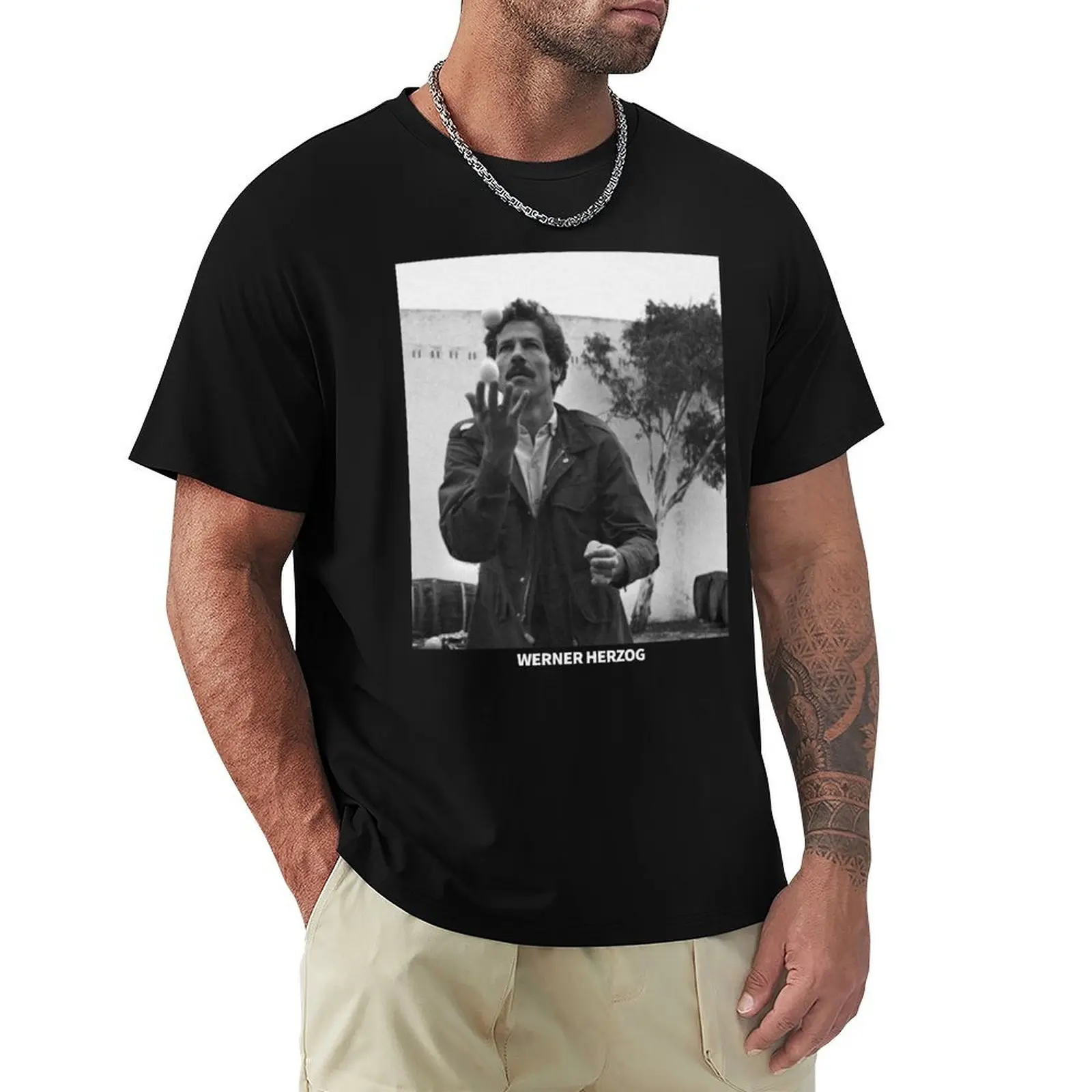 

Werner herzog retro T-Shirt Christmas Casual Tee Shirt