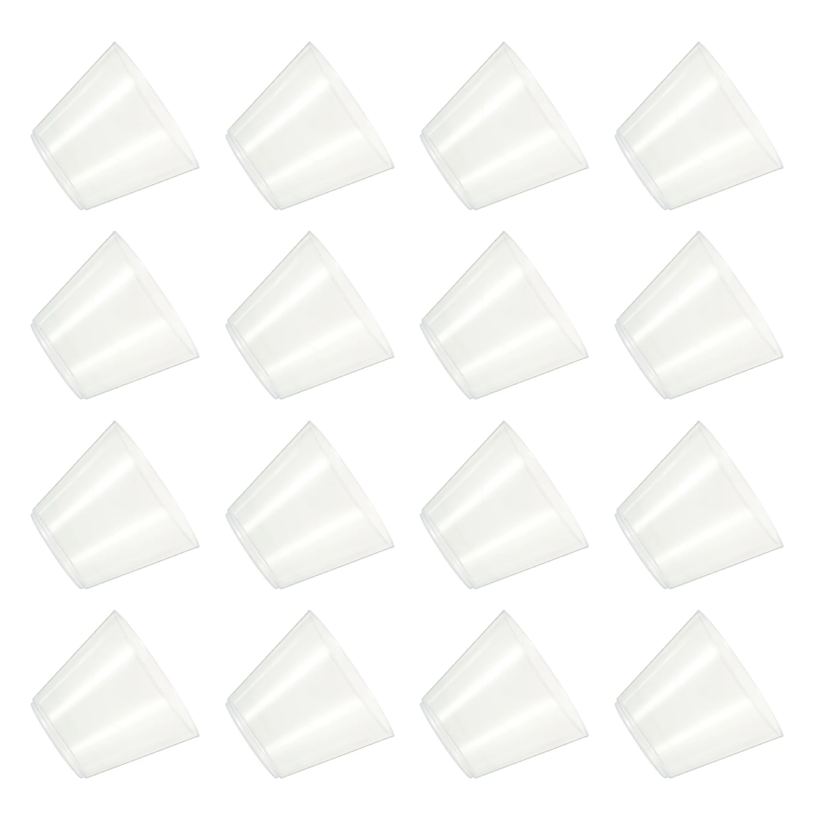 

25pcs Unbreakable Transparent Plastic Cups for Wedding Party Disposable Beverage Ice Cream Whiskey Glass