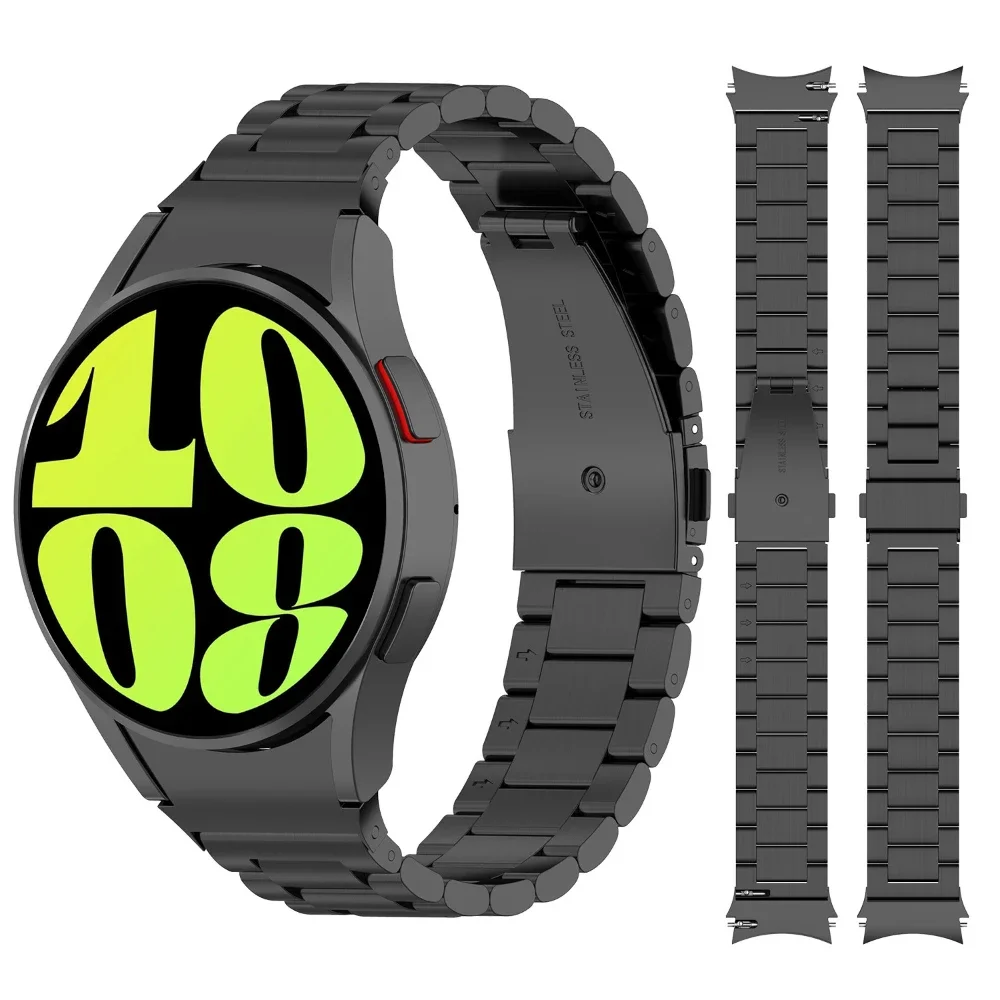 

No Gap Metal Strap For Samsung Galaxy Watch 4-6 Classic 46mm 42mm 47mm 43mm 5 Pro 45mm Bracelet band For Watch 7/6/5/4 40mm 44mm