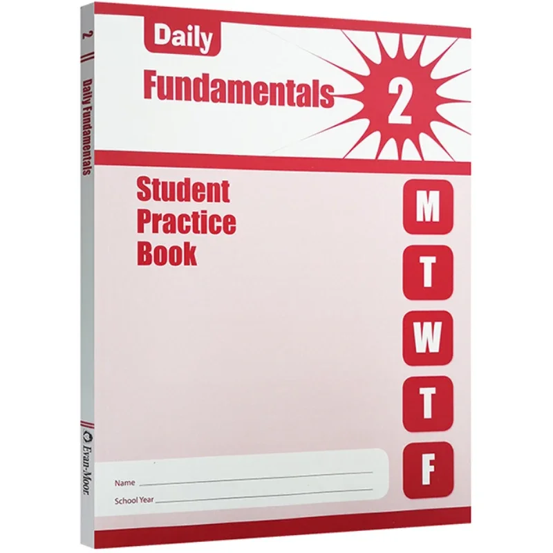 Evan-Moor Daily Fundamentals, Grade 2 SE Workbook,aged 6 7 8 9, English book 9781629383682