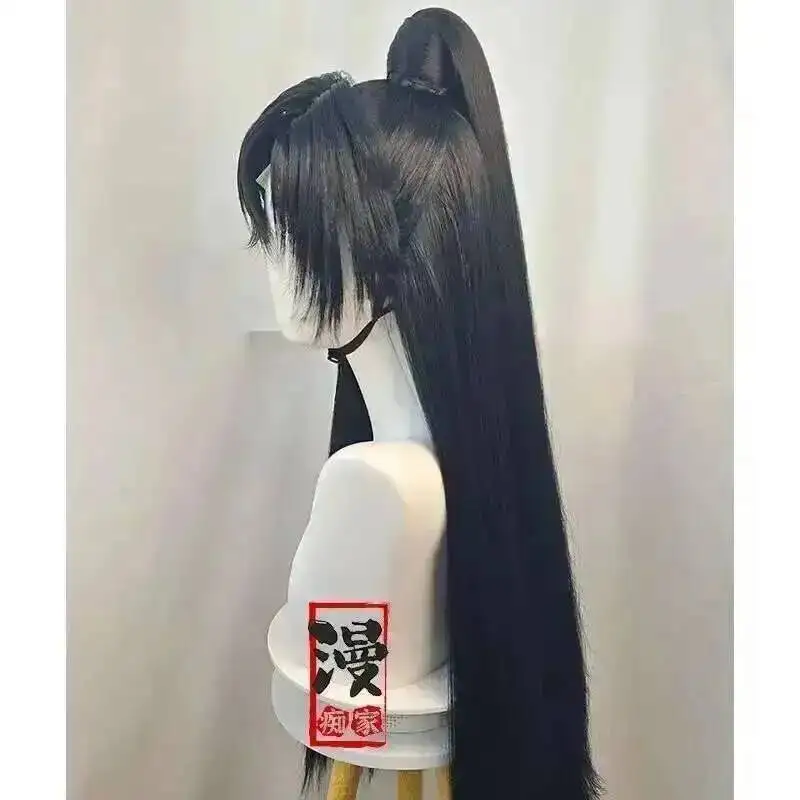 Mo Ran Styled Wig Erha And His White Cat Master Chu Wanning Customized Wig Anime Accessories Prop Ear Headwear Halloween Gifts