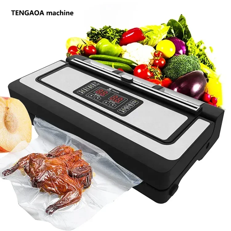 TENGAO Factory price commercial vacuum packaging machine sausage vacuum sealing machine fruit vacuum pack machines