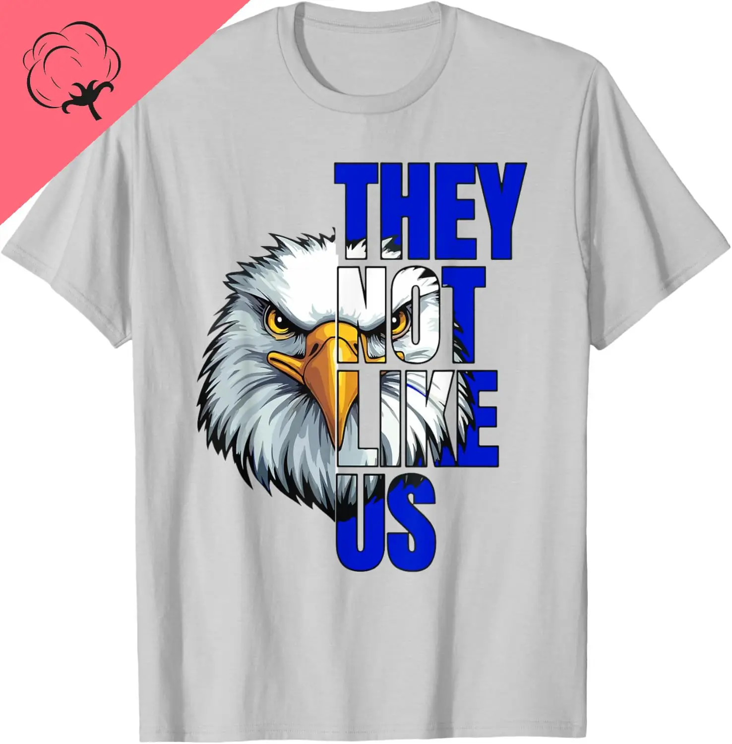 أنت لا يحبون الولايات المتحدة النسر Kawayi زوجين تنفس ومريحة القطن Y2k رجل تي شيرت مضحك قميص Camiseta