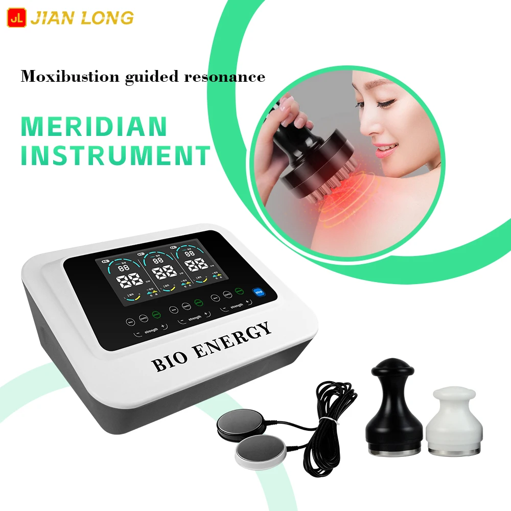 DDS Bio Electric Body Massager Physiotherapy Instrument Bioenergy Massage Machine Bioelectric Meridian Dredge Pulse Pain Relief