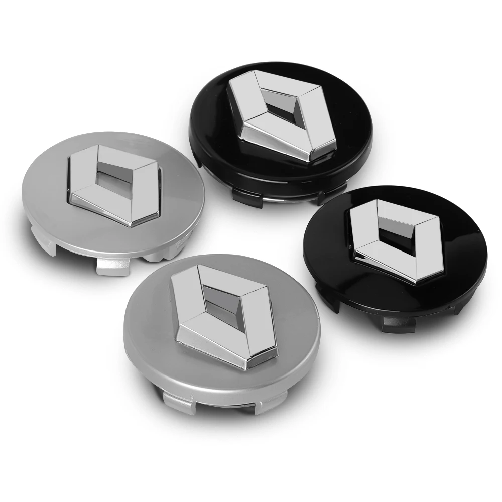 

4 шт., 56 мм, 60 мм, автомобильный значок, центральная крышка ступицы колеса, автомобильный аксессуар для Renault DACIA Fluence Scenic Loguna Twingo Teizy Duster