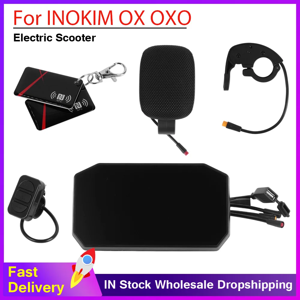 

Комплект настраиваемого 5-дюймового центрального дисплея и дроссельной ручки для электросамоката INOKIM OX OXO с поддержкой телефонов iOS/Android и NFC-ключа
