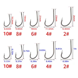 Anzuelos Treble Acero Inoxidable – Para Pesca de Predadores