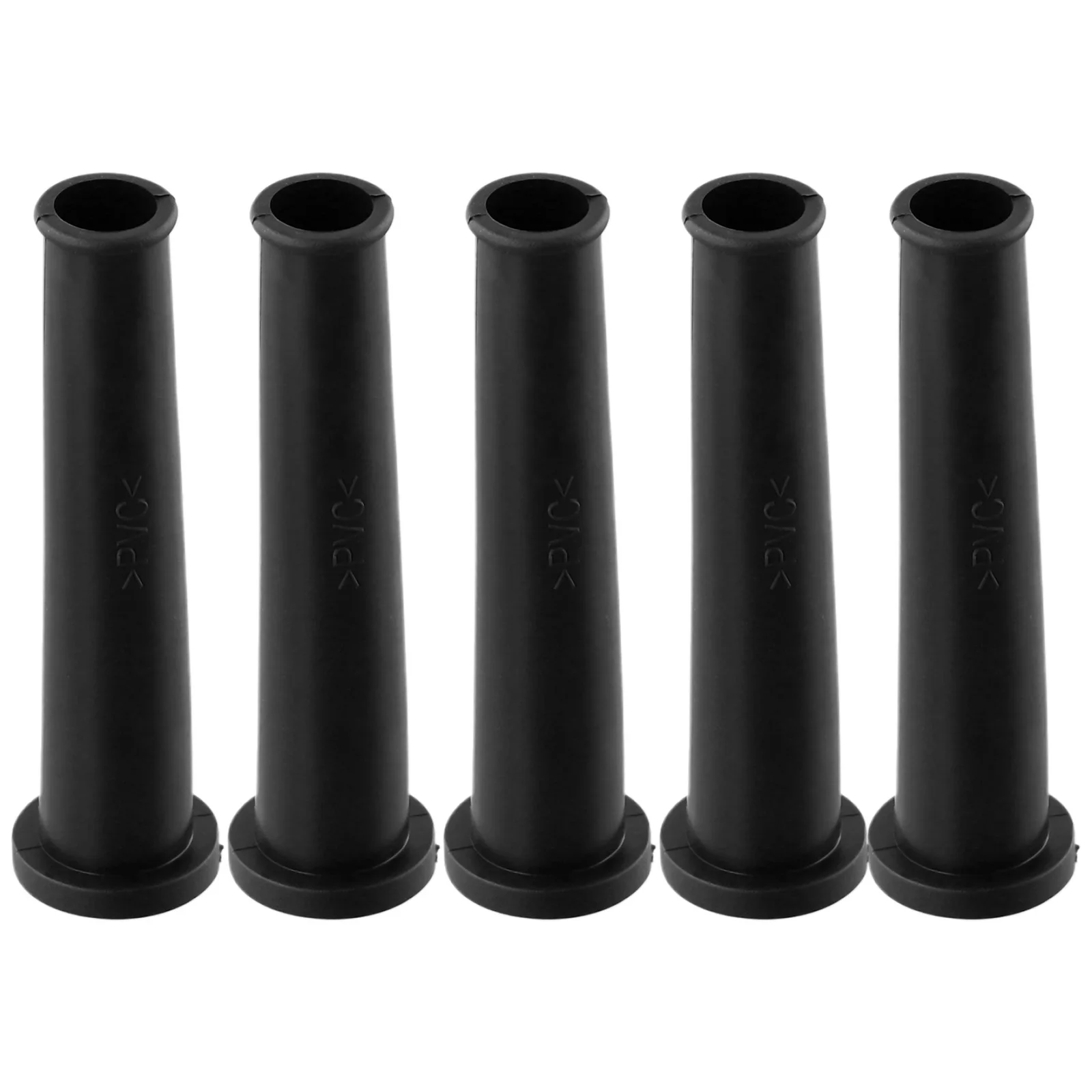 5pcs Rubber Wire Protector 10mm 12mm Cable Sleeve Boot Cover For Aviation Plug Power Tool Black Protector Cable Sleeve