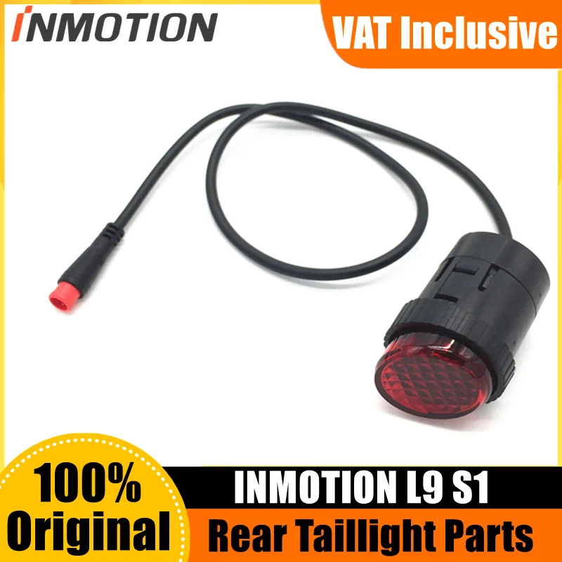 Original Taillight Parts Rear Taillight for INMOTION L9 S1 Foldable Smart Electric Scooter Rear Light KickScooter Accessories