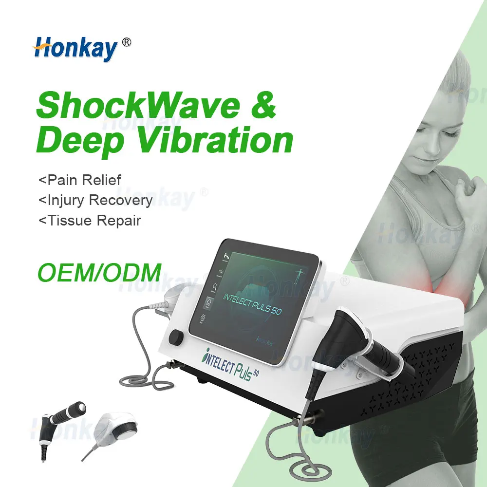 

Ultrasound Shockwave Physiotherapy Machine for ED Treatment Pain Relief Promote Blood Circulation 2 In 1 Ultrasonic Shock Wave