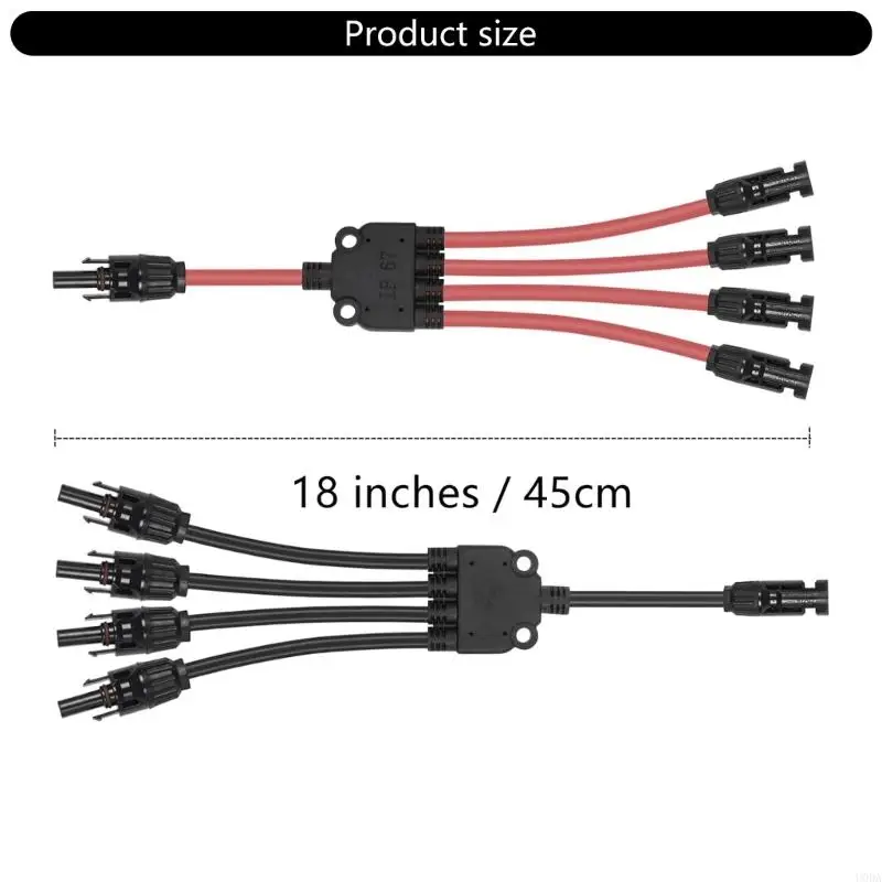  Electrical Photovoltaic Panel Cable Wire Connector For Solar Photovoltaic System