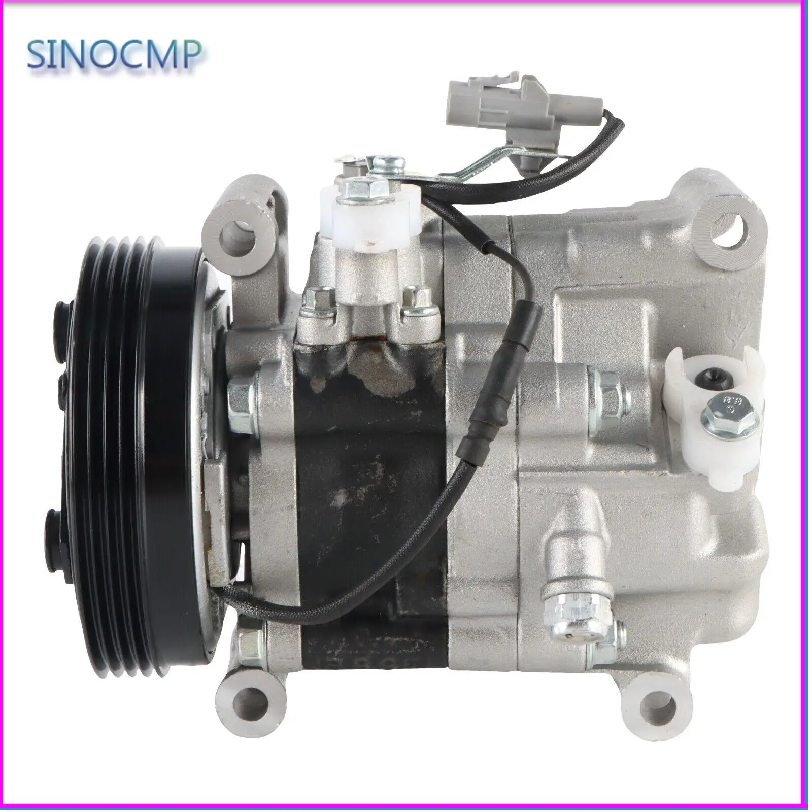 SV08A AC Compressor 95201-63JA0 95201-63JA1 V08A1AA4AG 12V 4PK For Suzuki Swift Electrical Equipment Air Conditioning