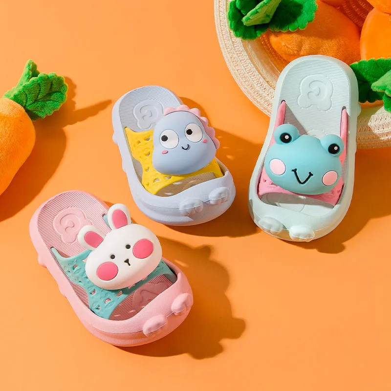 

Children's Slippers, Summer Boys, Cartoons, Cute Girls, Bunnies, Baby Bunnies, Soft Soles, Bathroom Baby Home Slippers