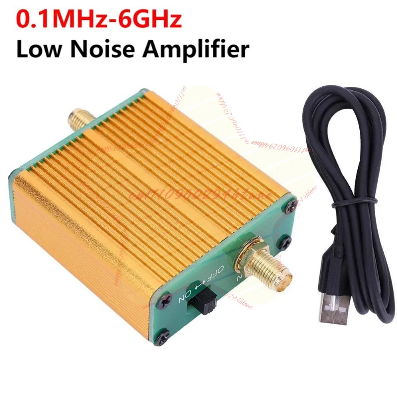 Flow gold signal amplifier radio signal booster 100k-6GHz full band low noise