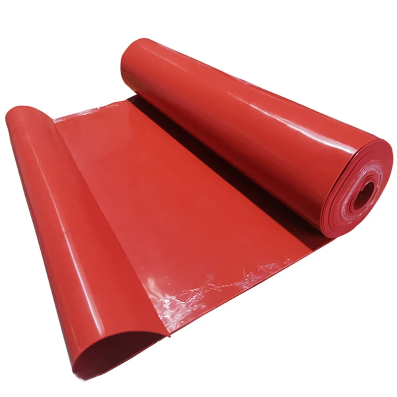 Red Silicone Rubber Sheet High Temp Resistance Food Grade Silica Gel Plate 500x500 500x1000 600x600 500x1500  1000x1000 2000