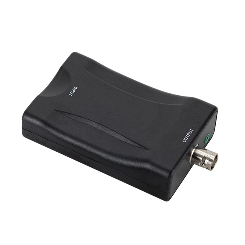 Adaptador convertidor de Audio y vídeo 5X a BNC, Compatible con PAL/NTSC con cable de alimentación USB