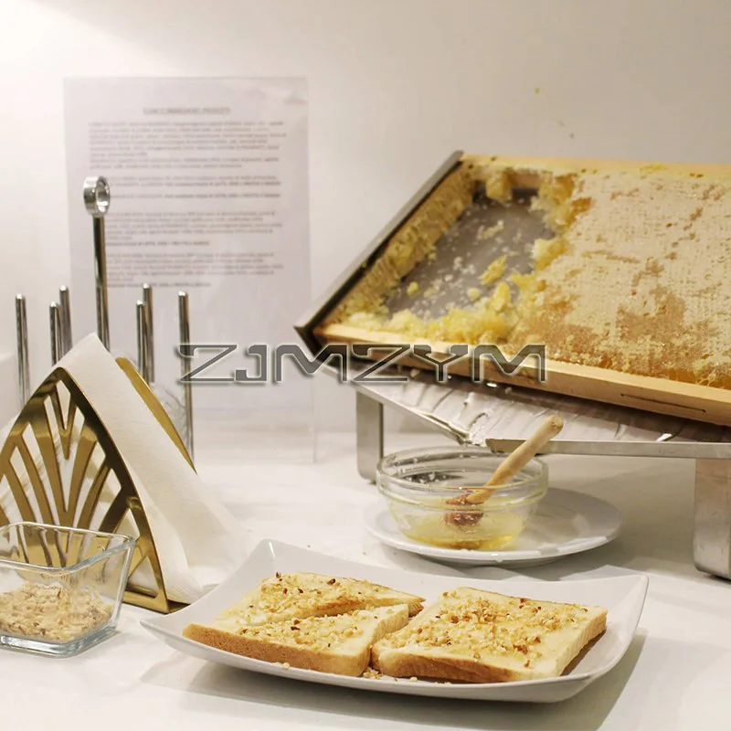 

Сотовая стойка для меда из нержавеющей стали, подставка для меда, сотовая панель, стойка для меда, высококачественный поднос для меда, инструменты для пчеловодства