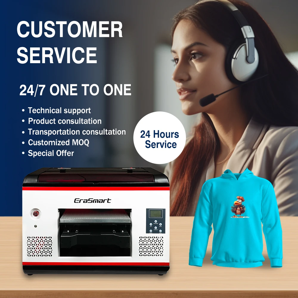 الجملة DTG A3 آلة طباعة القمصان آلة طباعة القمصان لطباعة الملابس المباشرة