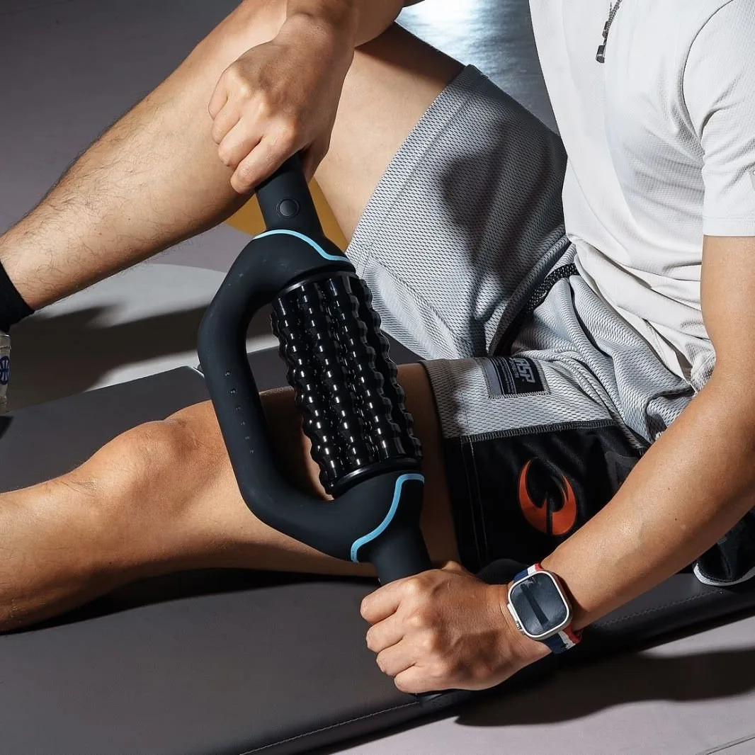 Full Body Muscle Electric Roller Massager Roller Pressure Roller Shaft Back Foot Sole Leg