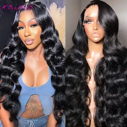 HD Transparent 13x4/13x6 Lace Front Human Hair Wigs For Women Body Wave 5x5 Closure Lace Wig Ready To Wear 360 Lace Frontal Wigs