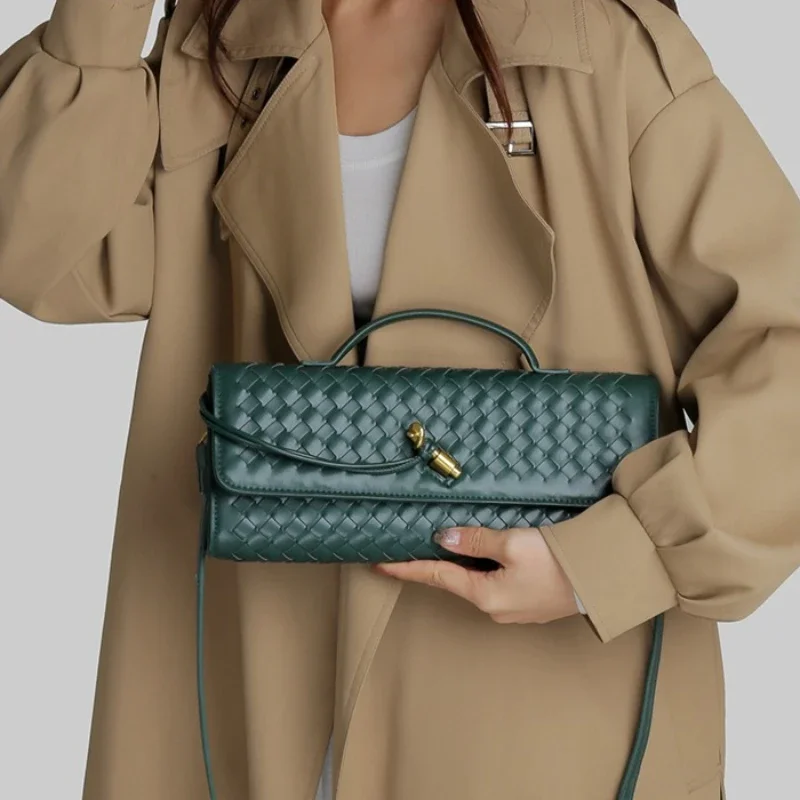 

Chic Messenger Bag For Women Crossbody Shoulder Bag Leather Handbags Ladies Luxury Brand Famous Designer Tote