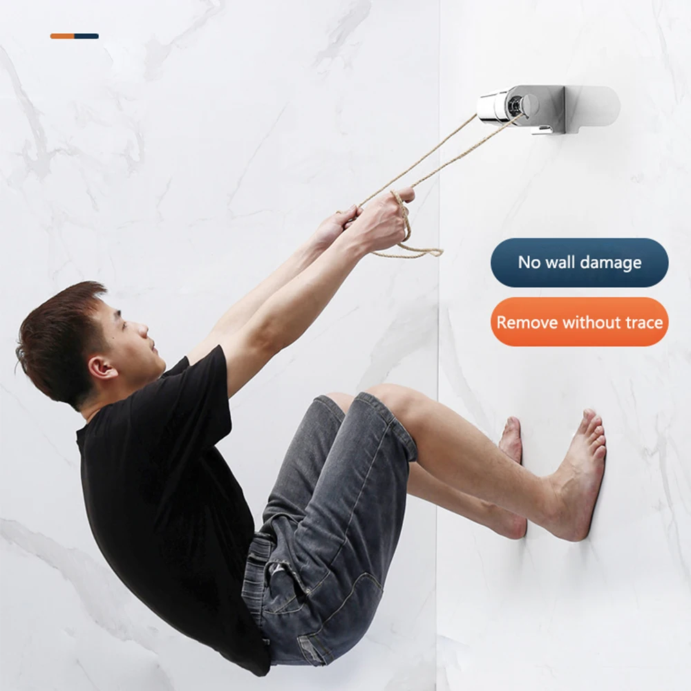 304 Stainless Steel Shower Head Holder Universal 360° Rotation Showerhead Bracket Adjustable Shower Base Bathroom Accessories