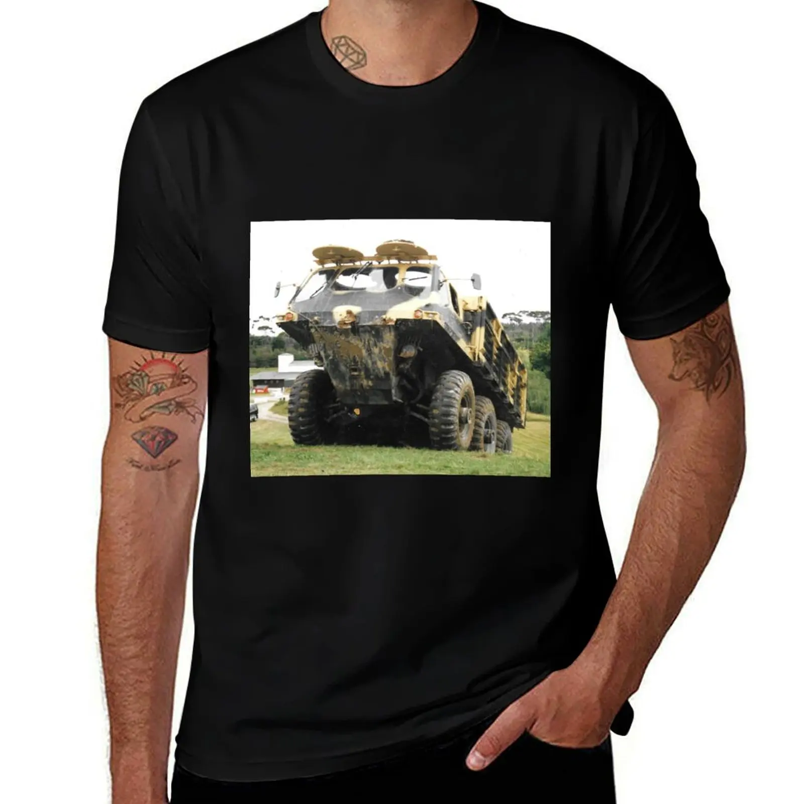 

Alvis Stalwart Mk.2 T-Shirt t shirt man cotton anime tshirt T-Shirt